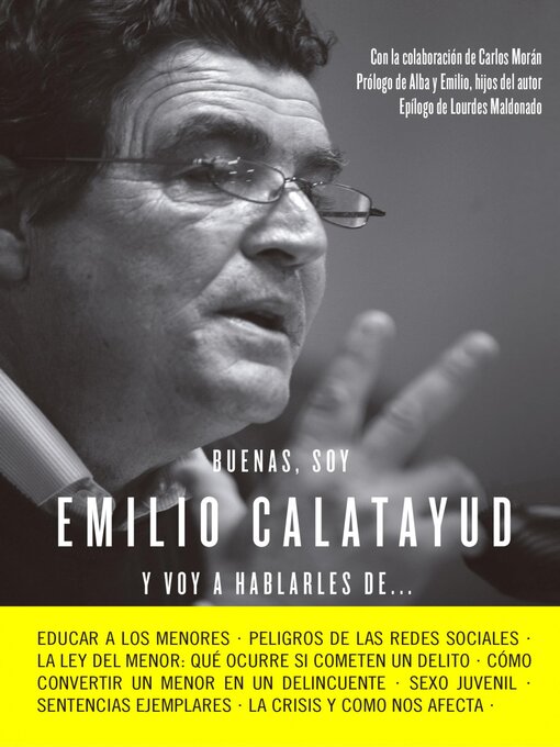 Title details for Buenas, soy Emilio Calatayud y voy a hablarles de... by Emilio Calatayud - Available